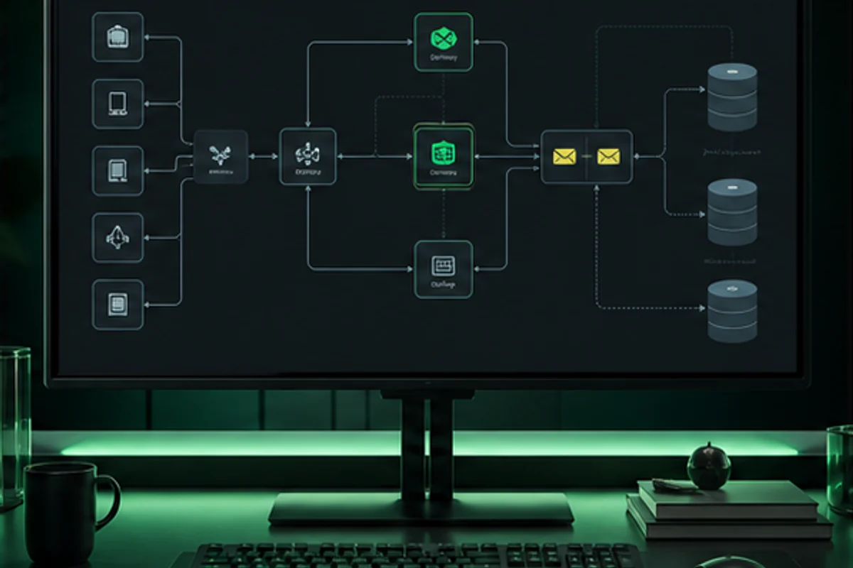 Design frontend, backend, API, cache and queue architecture
